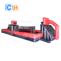 Giant Inflatable Basketball Soccer Tennis Field Combo Sports Game Inflatable Goal Inflatable Basketball Court For Entertainment