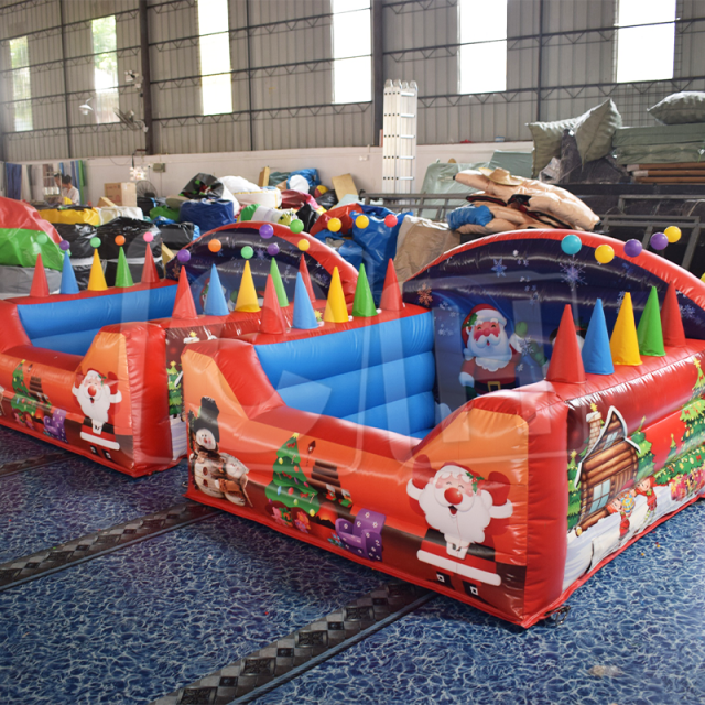 CH Inflatable Soap Football Field Inflatable Football Darts