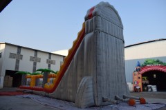 largest inflatable water slide