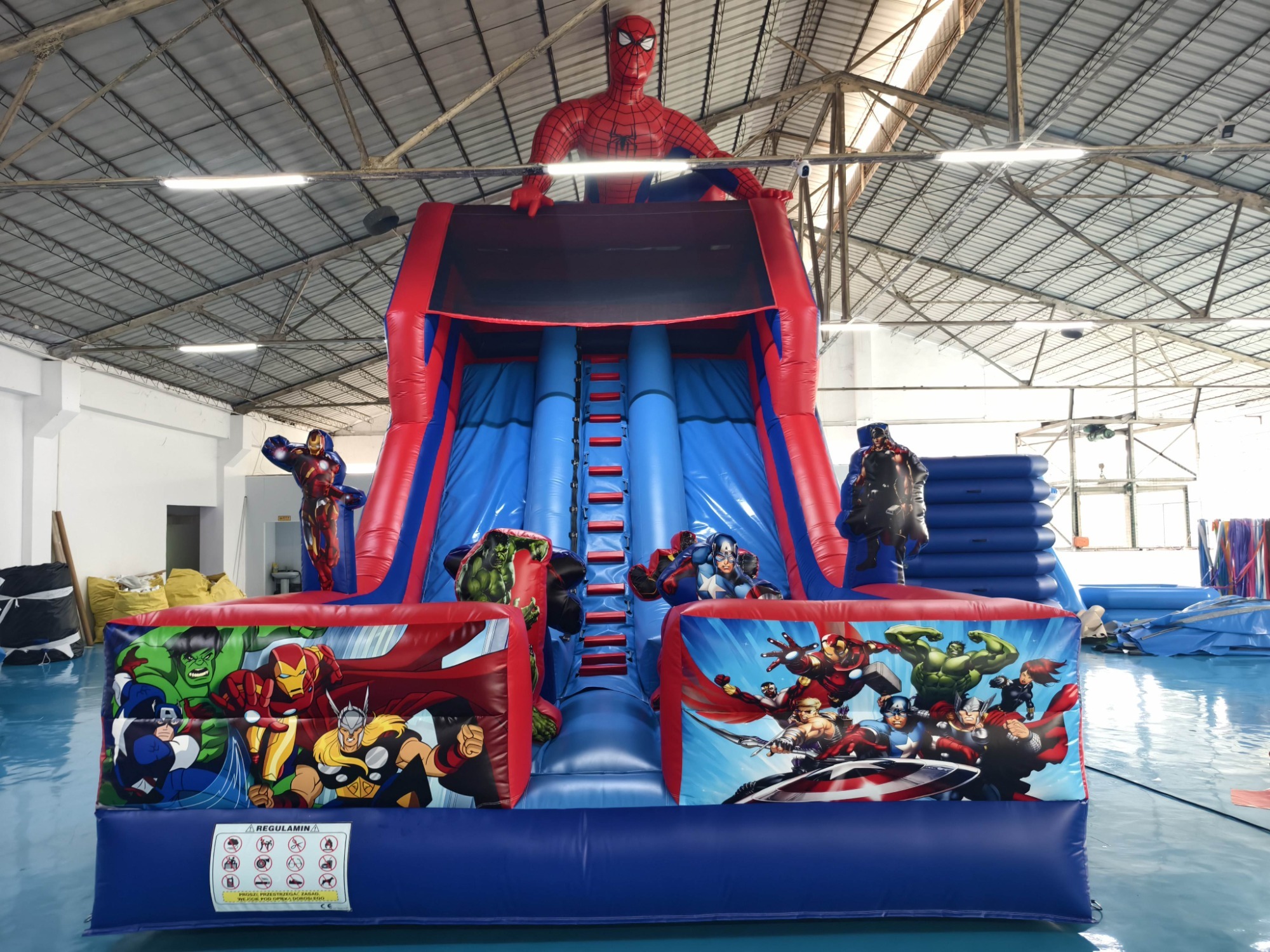 inflatable slide