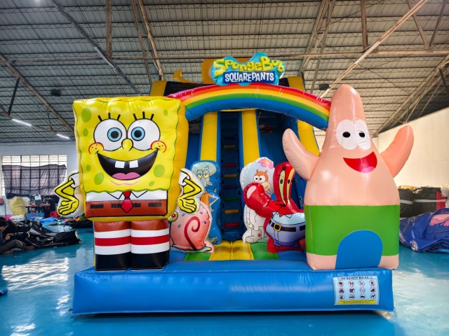 commercial inflatable slide