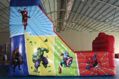 inflatable commercial slide