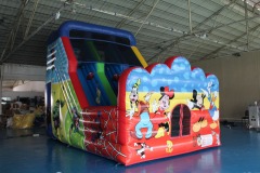 inflatable commercial slide