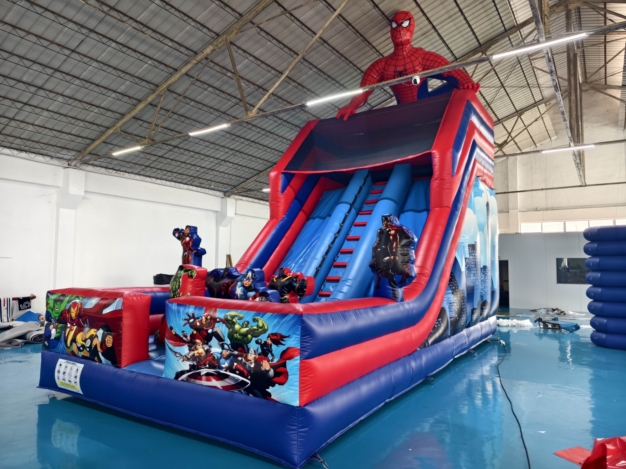 inflatable slide