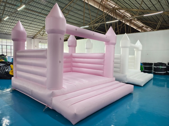 pink bounce house