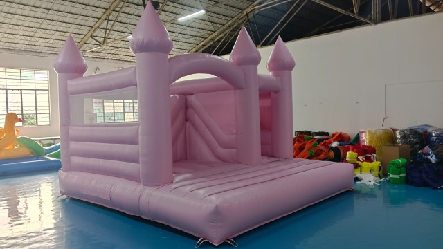 pink bounce house