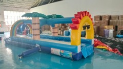 Inflatable Slip and Slide - Giant Water Slide for Kids Outdoor Fun