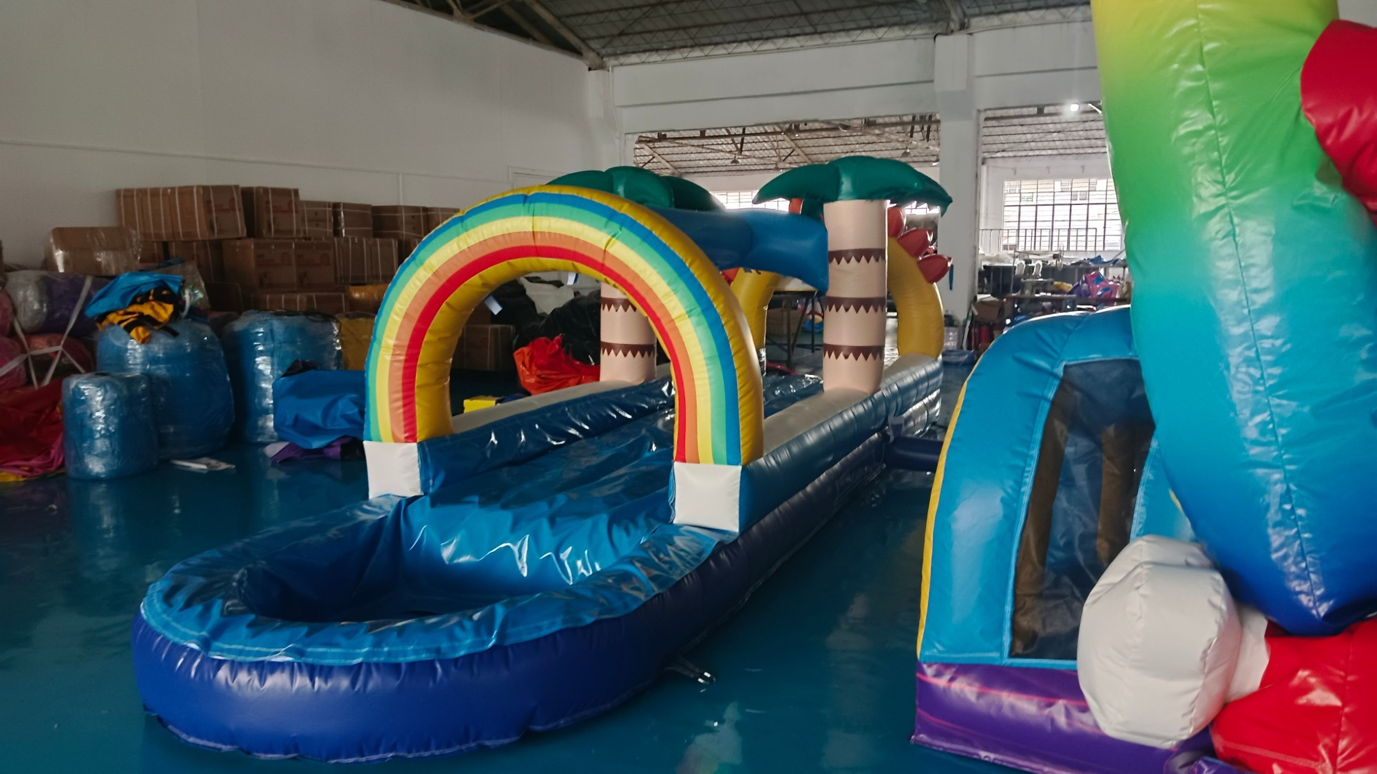 Inflatable Slip and Slide - Giant Water Slide for Kids Outdoor Fun
