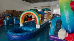 Inflatable Slip and Slide - Giant Water Slide for Kids Outdoor Fun