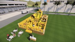 Outdoor Inflatable Park