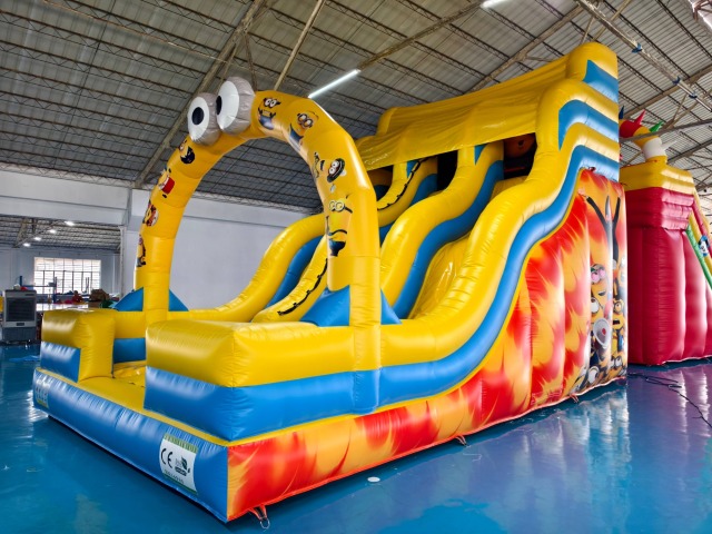 Minions Large Inflatable Slide CH-IS134