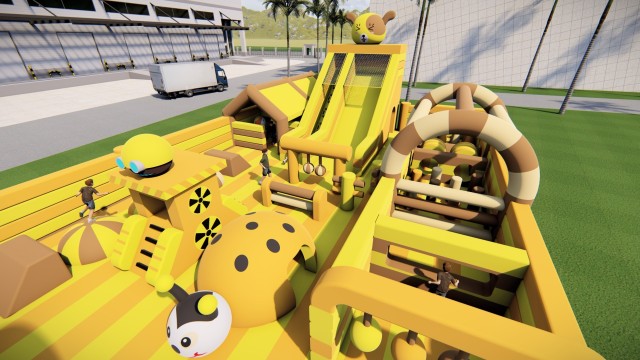 Outdoor Inflatable Park