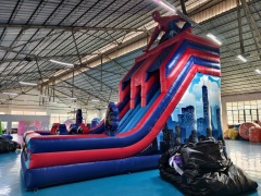 23 ft inflatable spider man slide CH-IS073
