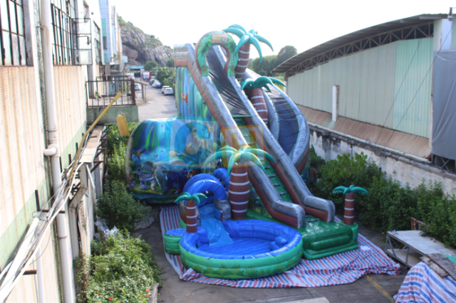 Inflatable Pool Slide