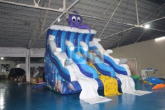 Swimming pool slides inflatable