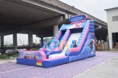 Pool slide inflatable