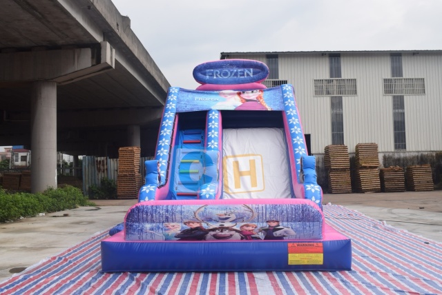 Pool slide inflatable