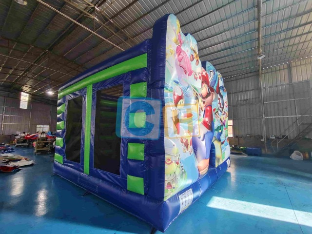 Inflatable Bouncy Castle And Slide