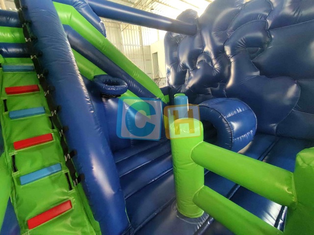 Inflatable Bouncy Castle And Slide