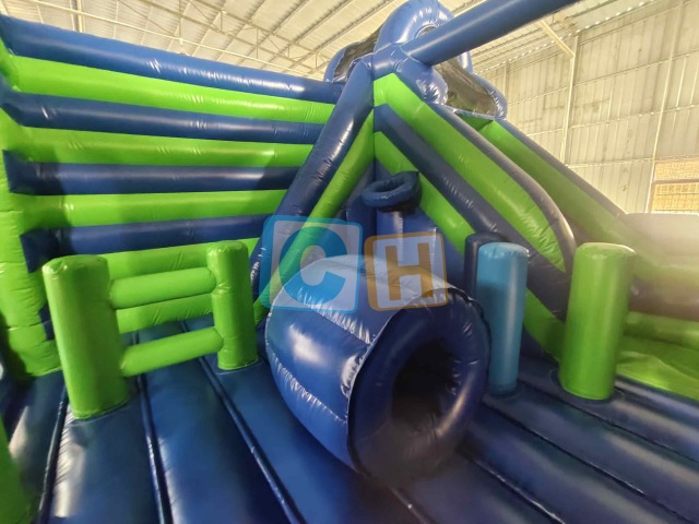 Inflatable Bouncy Castle And Slide