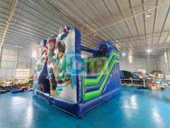 Inflatable Bouncy Castle And Slide