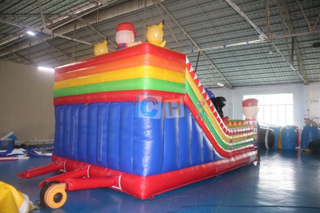 Inflatable Bounce House With Slide