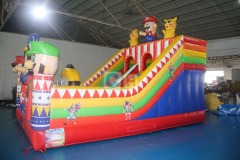 Inflatable Bounce House With Slide