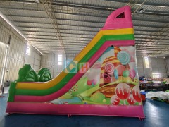 Inflatable Bounce House And Slide