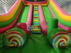 Inflatable Bounce House And Slide