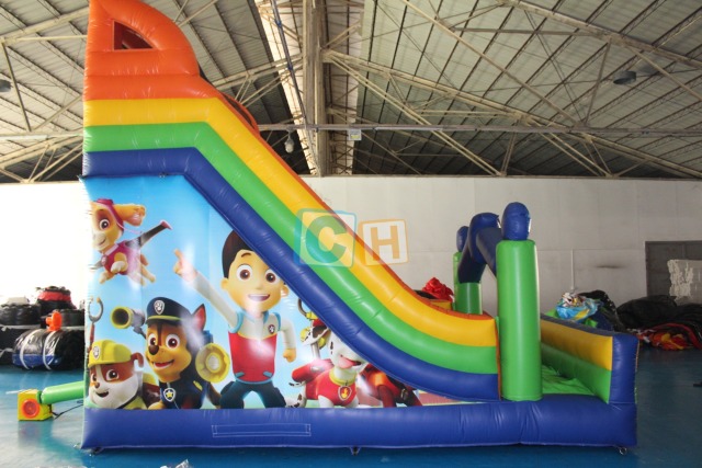 Inflatable Slide And Bounce House