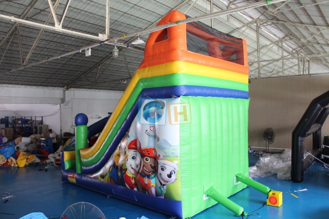 Inflatable Slide And Bounce House