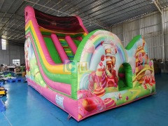 Inflatable Bounce House And Slide