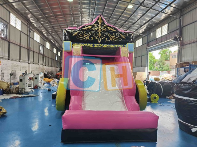 Inflatable Castle And Slide