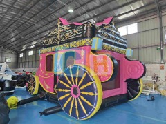 Inflatable Castle And Slide