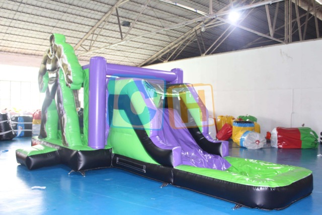 Bouncy House With Water Slide