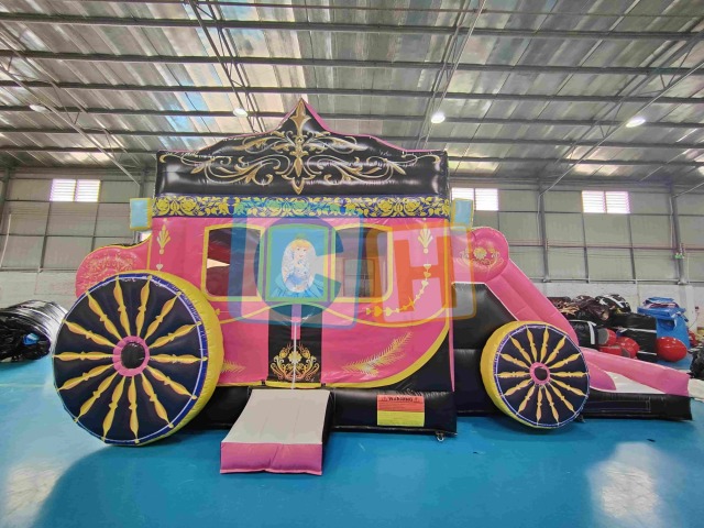 Inflatable Castle And Slide