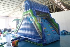 Inflatable water slide for adults