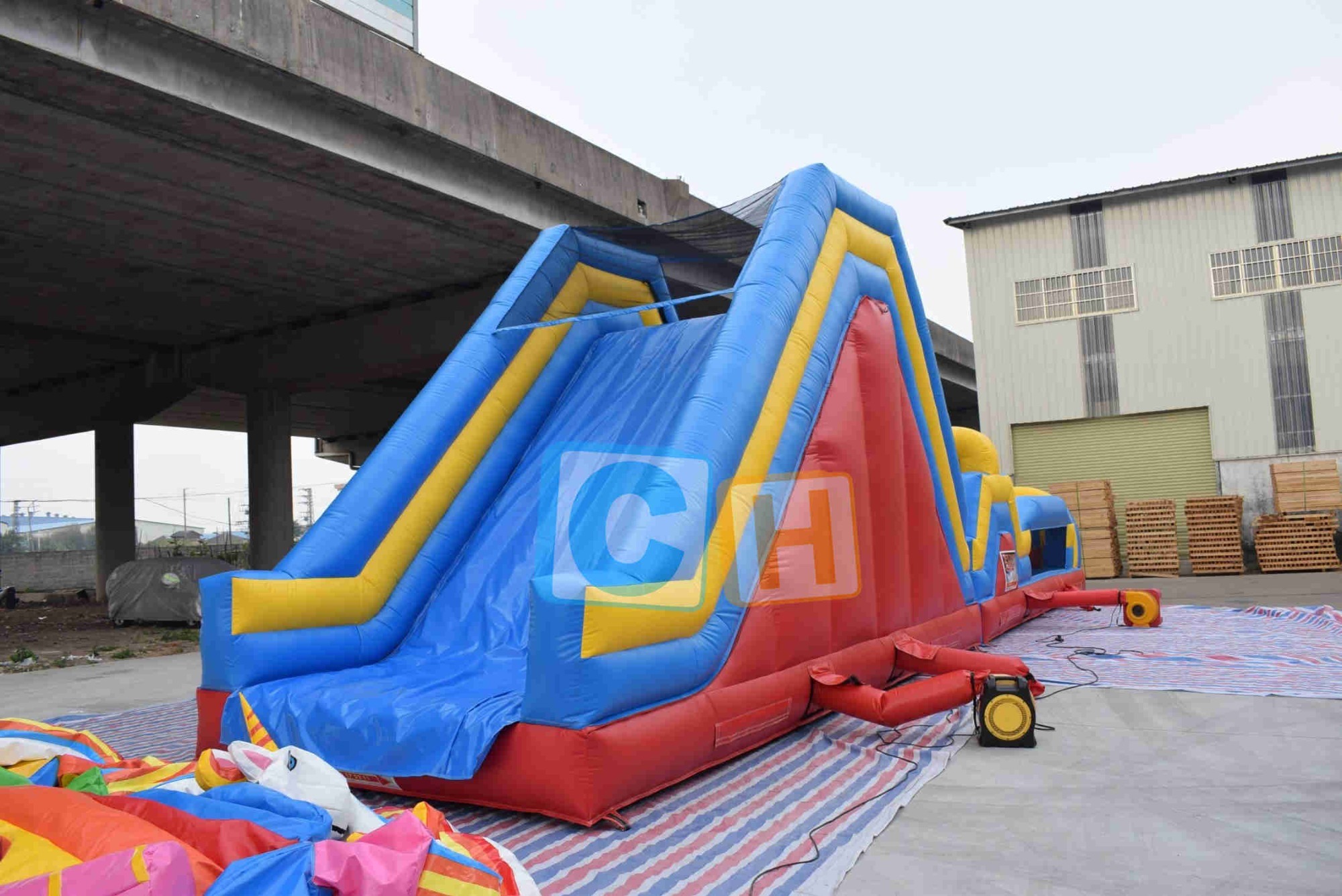 Large Inflatable Obstacle Course