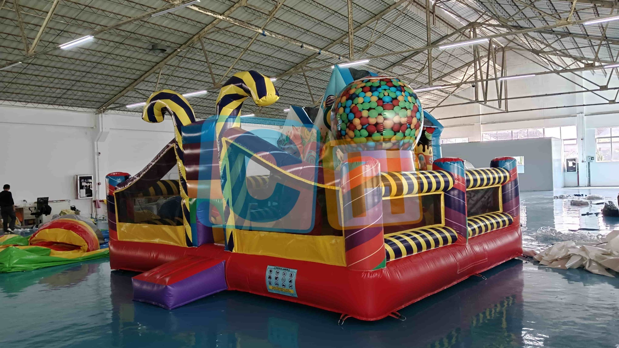 Bounce House Obstacle Course