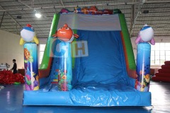 Commercial inflatable water slides
