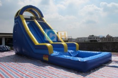 Inflatable water slides commercial