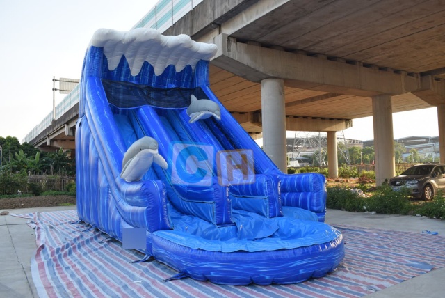 Inflatable water slides for purchase