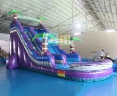 Inflatable water slides for sale