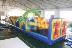 Inflatable Bounce House Obstacle Course