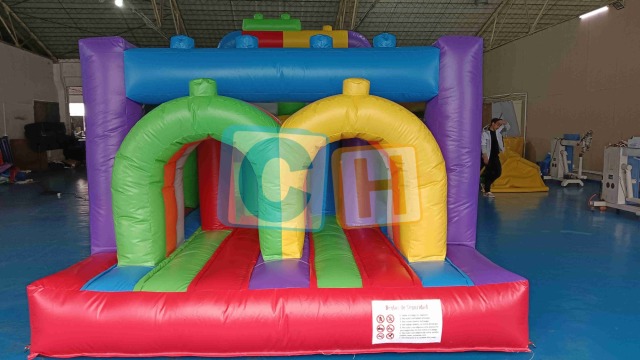 American LEGO Inflatable Obstacle Course