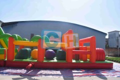 Huge Inflatable Obstacle Course