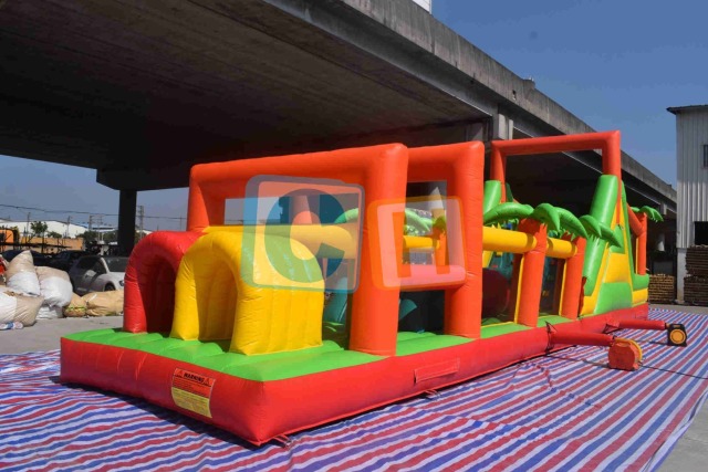 Huge Inflatable Obstacle Course