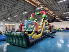 Ninja Warrior Inflatable Obstacle Course