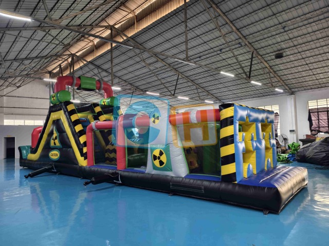 Ninja Warrior Inflatable Obstacle Course