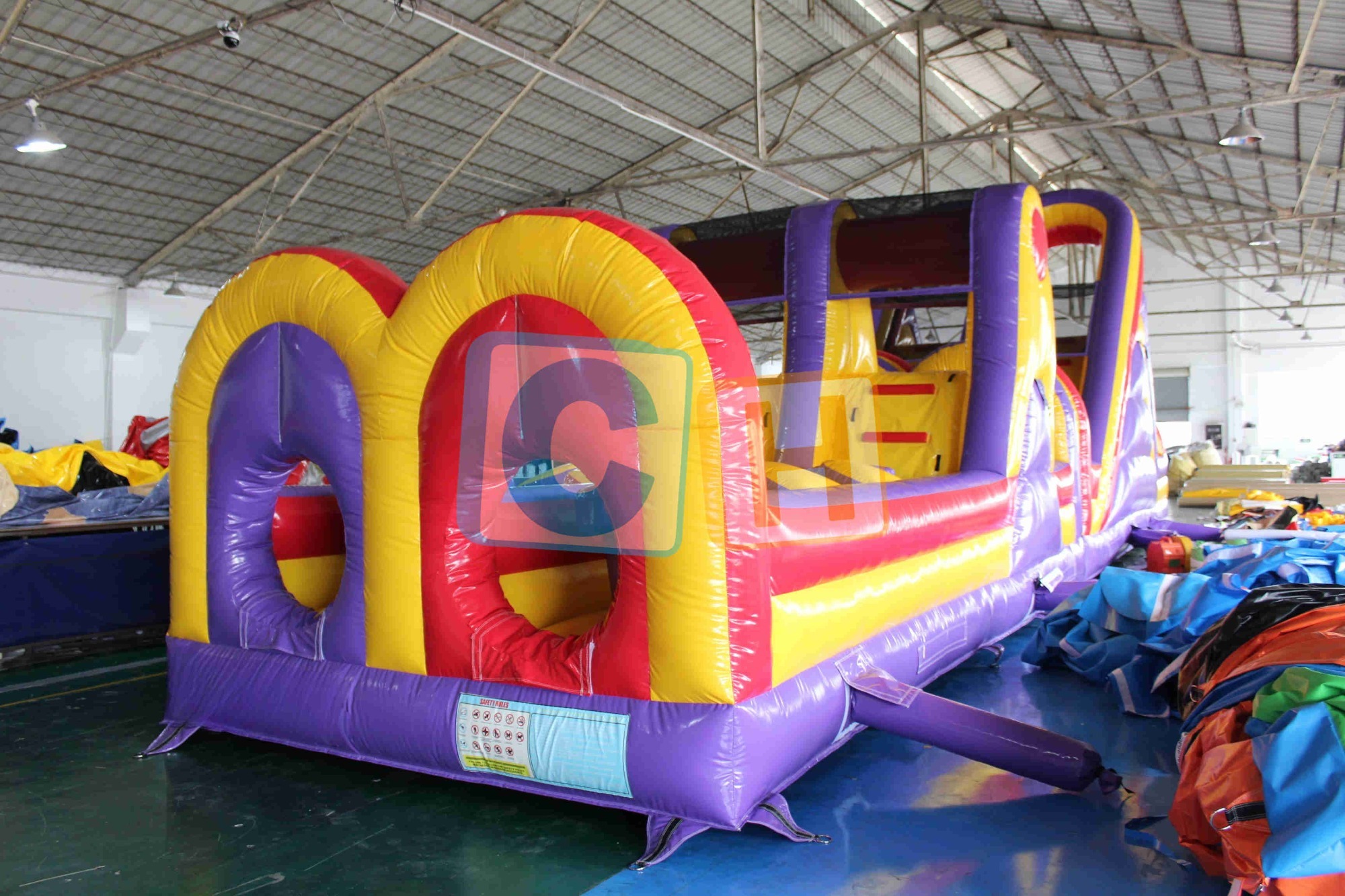 Inflatable Bounce Obstacle Course